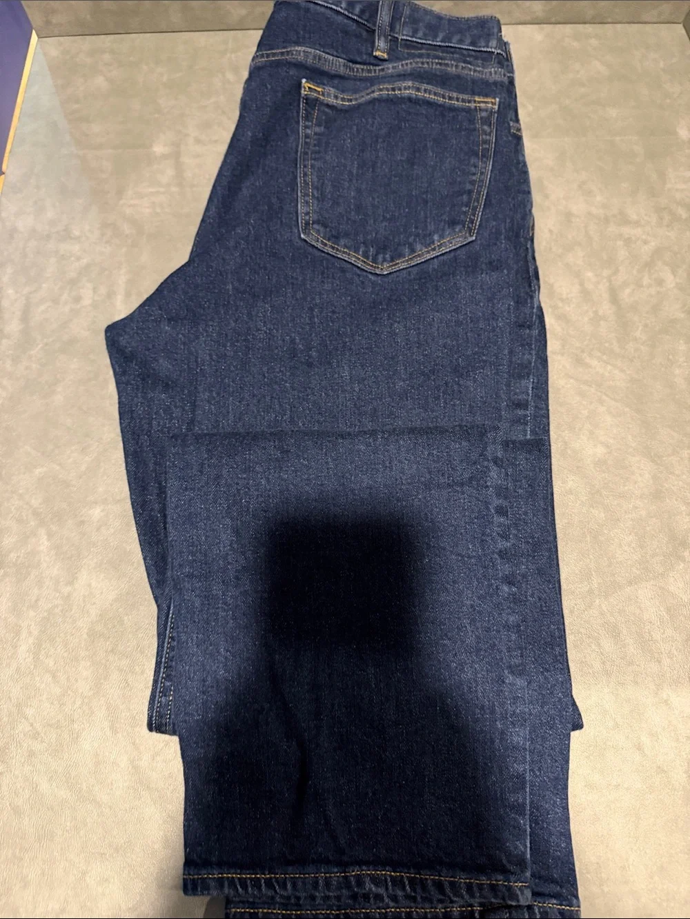 Banana Republic Slim Fit Men's Dark Indigo Denim Jeans 38x34